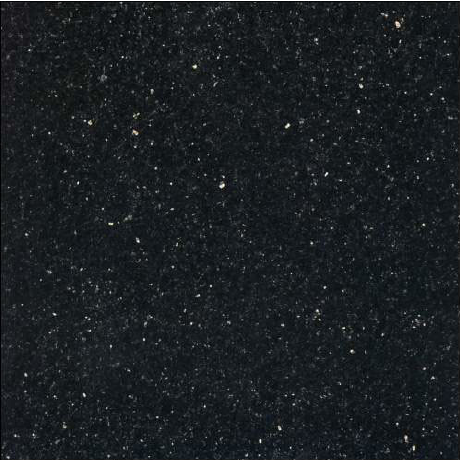 Black Galaxy granite sample